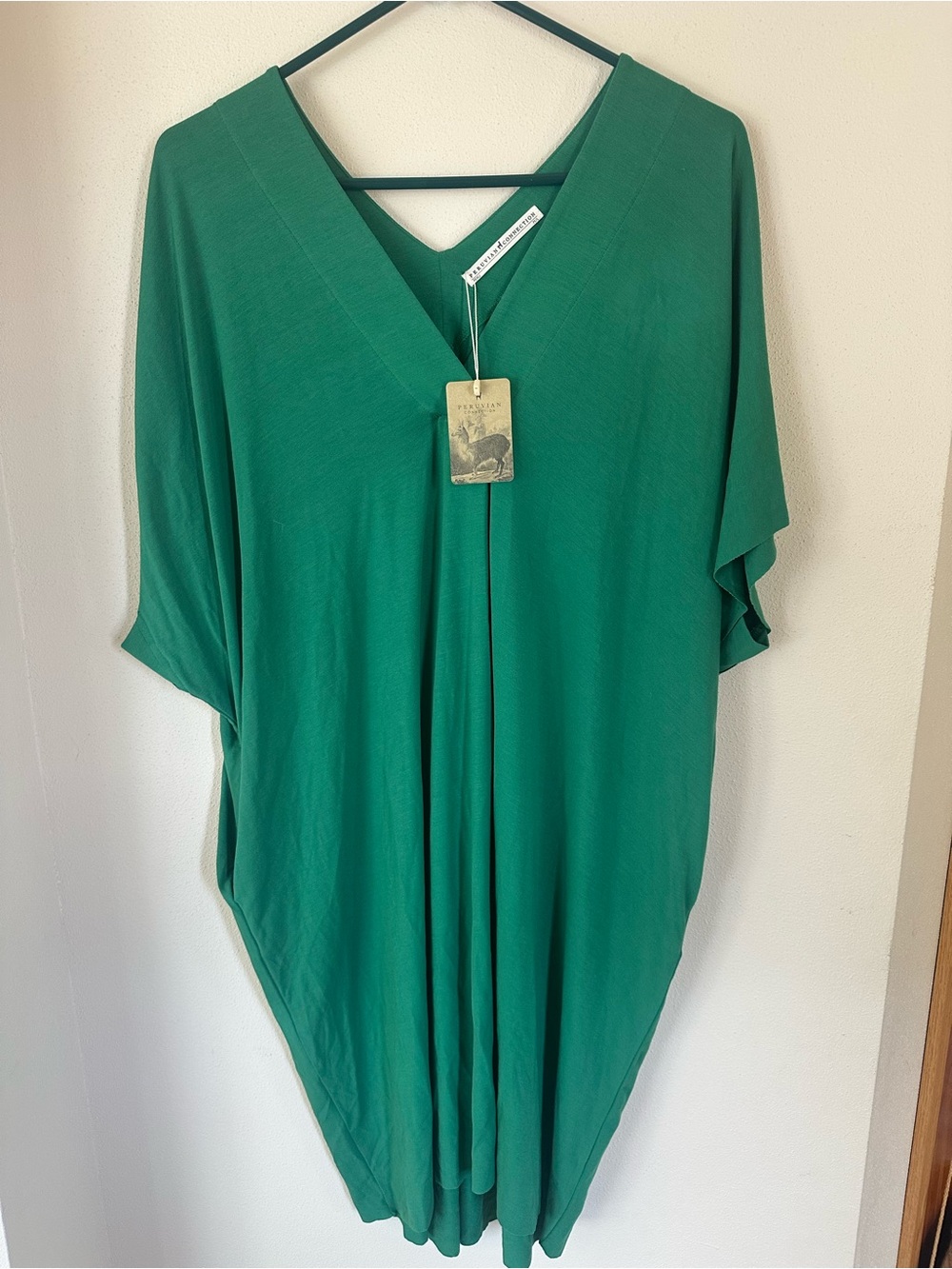 Peruvian Connection Women's M/L Jungle Short Thebes Dress NWT